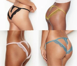 Bikini muy sexy con corte de cuerda de encaje para pestañas de Victoria Secret ~ Tú eliges talla y color - Imagen 1 de 10