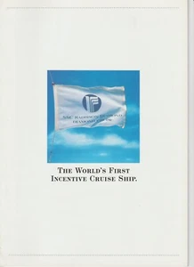 Brochure Radisson Diamond. Diamond Cruise . Deck plan. SWATH - Imagen 1 de 2