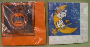 Konvolut 2 Vintage Hallmark Halloween Servietten Pakete Nagelneu-- 32 Servietten - Bild 1 von 7
