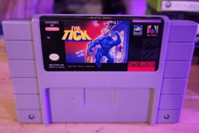 The Tick Super Nintendo SNES Game Cartridge Only *Clean* *FREE US SHIPPING* - Image 1 of 2