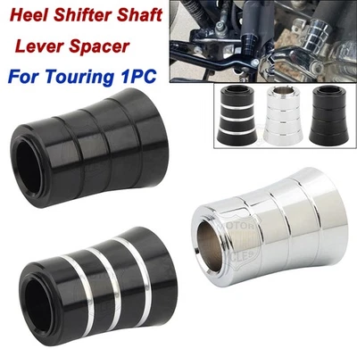 Tapas de eje de cambio de 1 eliminador de palanca de cambios de talón para Harley Touring Road Street Glide Foto 1 de 4