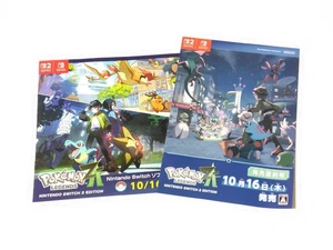 Pokémon Legends Z-A Folleto Promocional Nintendo Switch 2 Japón Folleto Oficial - Imagen 1 de 22