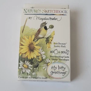 Marjolein Bastin Nature's Skizzenbuch Itty Bitty Grußkarten Punze unbenutzt - Bild 1 von 13