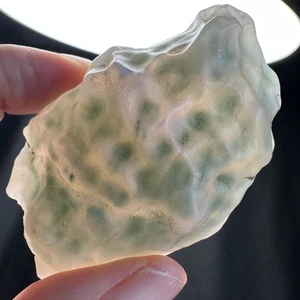 6.2cm/73g Natural Rare Alxa Gobi Desert Green Sugar Agate Healing Crystal#3378 - Picture 1 of 16