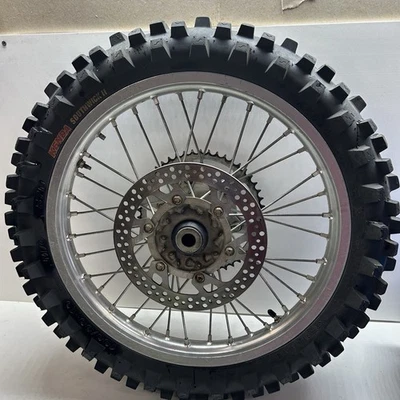 05 - 21 YAMAHA YZ125 YZ 125 REAR WHEEL ASSEMBLY RIM HUB TIRE OEM  - Image 1 of 4