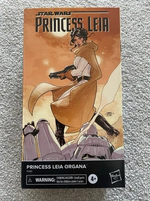 Star Wars Black Series Princess Leia Organa Action Figure Comic Box - Image 1 of 4