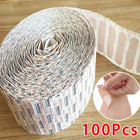 100pcs Waterproof Band-Aid Breathable Adhesive Plaster 72x19mm - NEW
