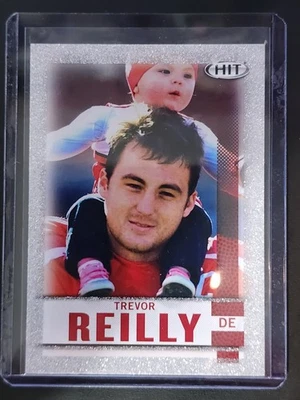 Trevor Reilly (RC) 2014 Sage Hit #19 Silver Rookie Card - Daughter beat Cancer! - Image 1 of 4