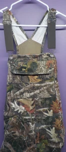 Redhead Silent-Hide Overalls Youth S Insulated Camouflage Hunting Bibs - Picture 1 of 9