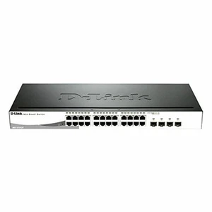 Switch D-Link DGS-1210-24/E 20 p 10 / 100 / 1000 Mbps 4 x SFP Noir - Afbeelding 1 van 1