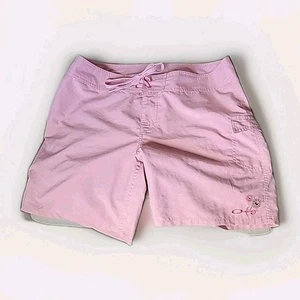 Oakley Boardshorts Druckknopfverschluss Damen pink Größe 9/10 – EUC – Strand Surfen - Bild 1 von 10