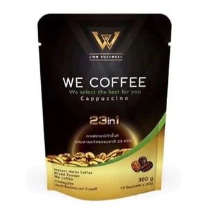 WE Coffee 23 in 1 Cappuccino Instant Arabica Mix Healthy Weight Control - Picture 1 of 9