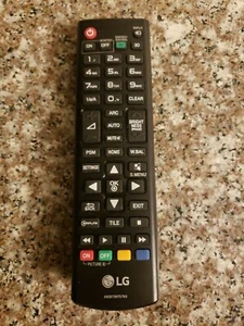 Original New LG AKB73975763 Monitor Remote Control - Picture 1 of 7