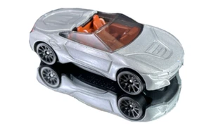 2023 Hot Wheels J Case Silver BMW i8 Roadster HW Roadsters 10/10  B156/250 NEW! - Picture 1 of 4