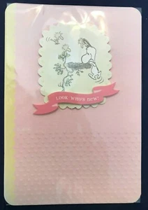 Hallmark Baby Greeting Card Peanuts "Look Who's New"-NEW (A26) - Picture 1 of 4