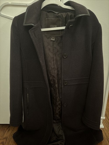 Cappotto Coach Marrone Taglia S