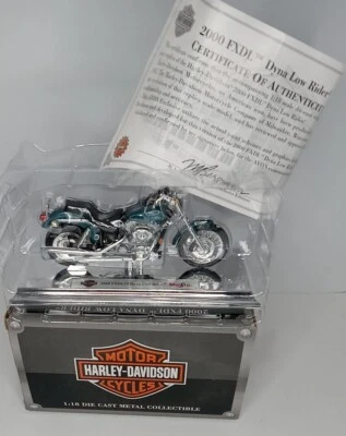2000 HARLEY DAVIDSON FXDL DYNA LOW RIDER 1:18 Scale Diecast Model by Maisto - Image 1 of 4