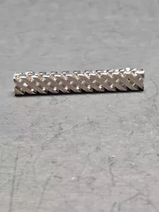 Vintage Trifari Silver Tone Bar Brooch Pin - Picture 1 of 7