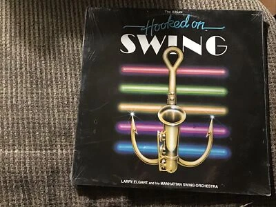 HOOKED ON SWING LARRY ELGART/MANHATTAN SWING ORCHESTRA 1982 LP BRAND NEW RCA - Image 1 of 4