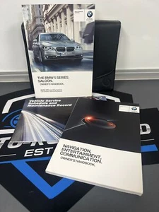 BMW 5 SERIES SALOON OWNERS PACK / HANDBOOK / MANUAL + WALLET 2013~2017 (2015)! - Picture 1 of 7