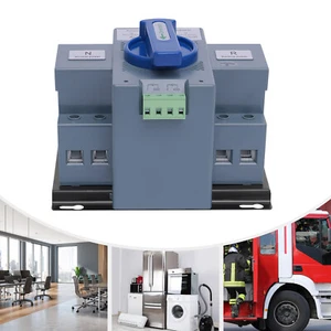 AC110V 2P 63A Automatic Transfer Switch Generator Dual Power Changeover Switch - Picture 1 of 12