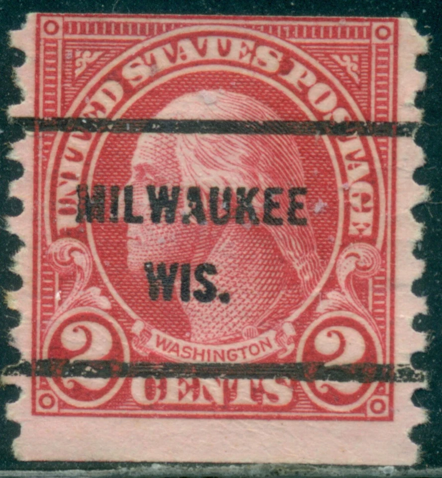 SCOTT # 599, MILWAUKEE, WISCONSIN PRECANCEL, GREAT PRICE! - Image 1 of 1