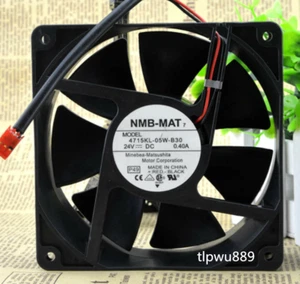 Para NMB-MAT7 4715KL-05W-B30 120*120*38 mm 24V 0,4A 2 pines t1 - Imagen 1 de 4