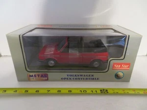 Sun Star Volkswagen Open Convertible Red 1:18 Scale MIB - Picture 1 of 5