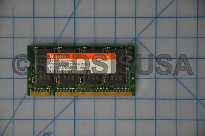 IBM 256MB PC2700DDR333MHz non-ECC Unbuffered CL2.5 SoDimm Memory Module 57P4186 - Image 1 of 2