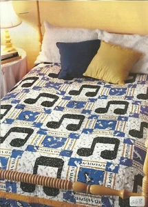 B0271 JAZZY CATS QUILT PATTERN/INSTRUCTIONS - Picture 1 of 1