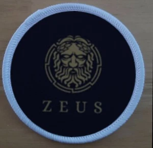 Zeus Greek God Mythology badges patches  - Imagen 1 de 1