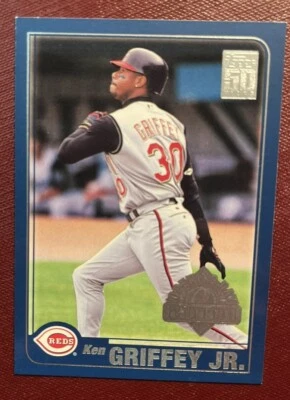 Ken Griffey Jr 2001 Topps Opening Day Card #124 - Image 1 of 2