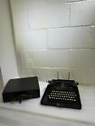 Smith and Corona typewriter and case Used Good .