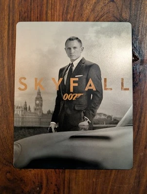 Skyfall 007 Limited Edition SteelBook Blu-ray Daniel Craig James Bond - Image 1 of 3