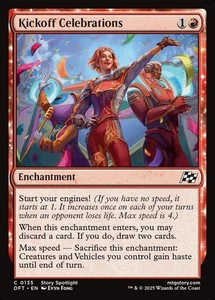 Kickoff Celebrations Aetherdrift Regular Near Mint MTG Magic - Picture 1 of 1