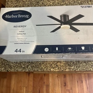 Harbor Breeze Reverdy 44-in Ceiling Fan #5127881 with Light Remote New In Box - Picture 1 of 10