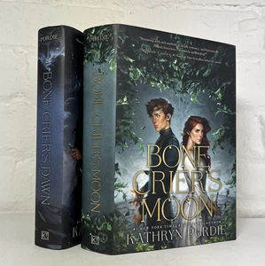 Bone Grace Series Complete 1 & 2 by Kathryn Purdie SIGNED 1st Edition & Print HC - Picture 1 of 24