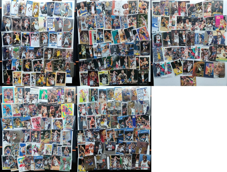 ENORME LOTE 235x Golden State Warriors Curry DURANT Thompson Webber PRIZM Novato Foto 1 de 4