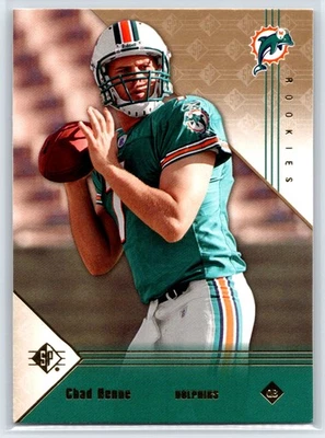 2008 Upper Deck SP Rookie Edition Chad Henne Rookie Miami Dolphins RC #107 - Image 1 of 2