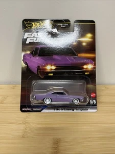 Hot Wheels 2025 Fast and Furious 1966 Impala Sport Coupe Chassis Conversion 1:64 - Picture 1 of 4