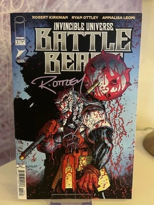 🔥 Battle Beast #2 Second Print Signed Ryan Ottley w/ COA • Invincible Universe - Image 1 of 4