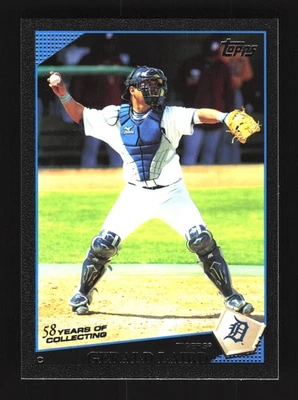 Gerald Laird Detroit Tigers 2009 Topps Black #342 SN /58 - Image 1 of 2