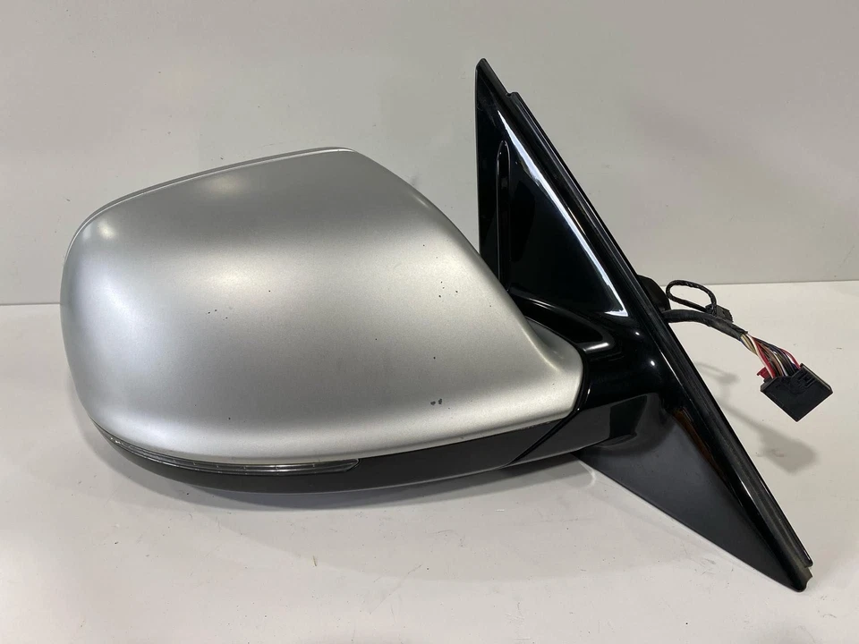 2015-2017 Audi SQ5 OEM Right Aluminum Door Mirror w/ Blind Spot Alert (TL) - Image 1 of 4