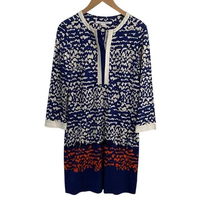 Vestido Diane Von Furstenberg Achelle Mezcla Seda Mujer Talla 8 Madura Artística Carrera Foto 1 de 4