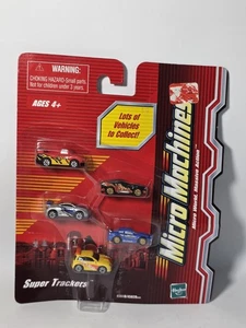 Vtg 2003 Micro Machines Super Trackers New On Card (T2) - Imagen 1 de 7