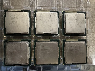 Lot of 6 Intel Core i5-2500K 3.30GHz LGA1155 CPUs - Tested - Read Description - Image 1 of 4