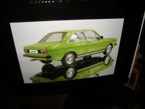 Escala 1:18 KK Audi 80 GTE tipo B1 verde-negro en embalaje original edición limitada - Imagen 1 de 2