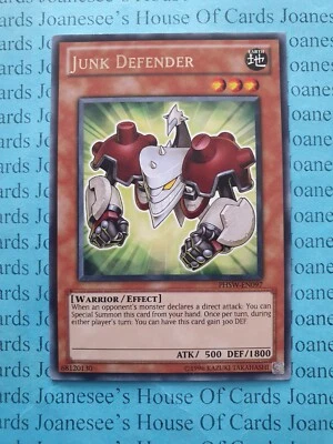 Junk Defender PHSW-EN097 Rare Yu-Gi-Oh Card (U) New - Image 1 of 3