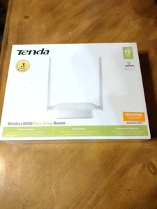 New Tenda Wireless N300 Easy Set Up Router N301 - Picture 1 of 2