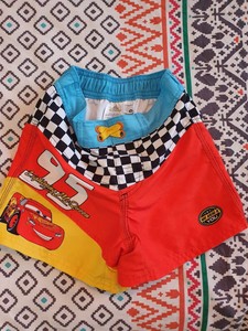 Compra ahora Ahorros y ofertas disponibles Chicos Disney Rojo Cars Lightning McQueen Forrado Pantalones Cortos de Natación Nadar Edad años y servicios 24/7